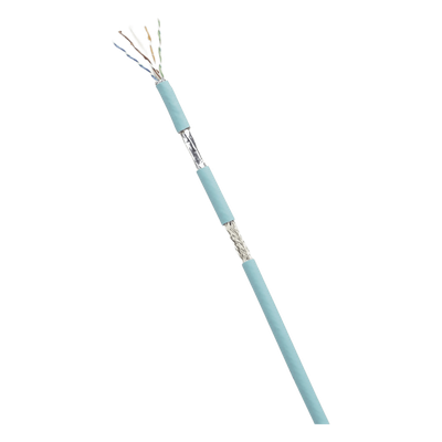 Cable SF/UTP Cat 6A / Blindado Doble / 80 m (262.5 ft) a 500 MHz / Multifilar 24/7 AWG / Resistente Aceite y UV / 305 m (1000 ft)