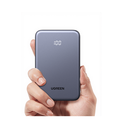 Power Bank / 10000 mAh / 20W PD3.0 PPS / USB-C + USB-A / Carga Rápida 3 Horas / Pantalla Digital / Protección NTC