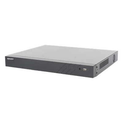 DVR Pentahíbrido / 32 Canales TurboHD + 8 Canales IP / 5 Megapixel Lite / AcuSense / Audio Bidireccional Coaxitron / 2 Bahías HDD / H.265+ / Salida Full HD
