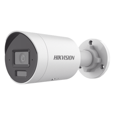 Cámara Bala IP / 8 Megapixel (4K) / Lente 2.8 mm / Dual Light 40 m (131.2 ft) / WDR 120 dB / PoE / IP67 / Micro SD 512 GB