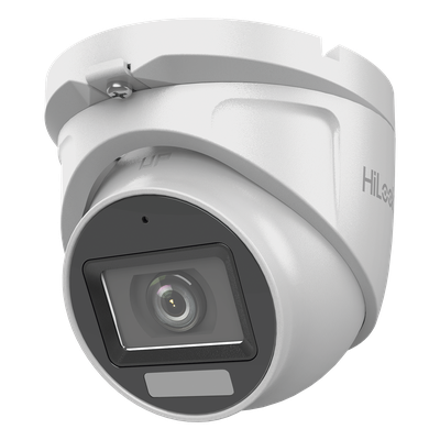Cámara Turret TURBOHD / 2 Megapixel / Dual Light 30 m (98.4 ft) IR + 20 m (65.6 ft) Luz Blanca / Lente 2.8 mm 100° / IP66 / Audio por Coaxitron / 4 Tecnologías Seleccionables