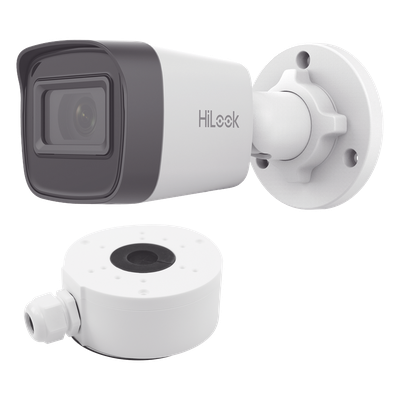Cámara Bala IP / 4 Megapixel / IR 20 m (65.6 ft) / IP67 / PoE / dWDR / Lente 2.8 mm / 104° HFOV