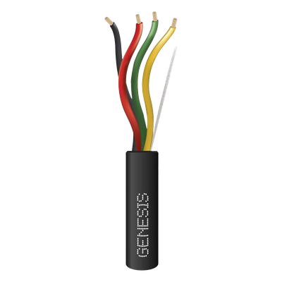 Cable FPL / 4x18 AWG / Carrete 305 m (1000 pies) / Direct Burial / Intemperie / Cobre Sólido