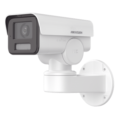 Cámara Bala IP PTZ / 4 Megapixel / Lente Motorizado 2.8-12 mm / IR 50 m (164 ft) / WDR 120 dB / PoE / IP66 / Micro SD / Microfono Integrado