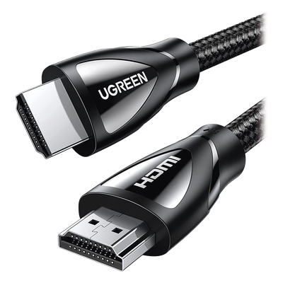 Cable HDMI 2.1 de Nylon Trenzado / 5 Metros (16.40 Pies) / 8K@60Hz/4K@120Hz / 48 Gbps / eARC / HDR10+ / VRR / ALLM / Dolby Atmos/Vision
