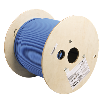 Bobina de Cable Blindado F/UTP / Cat6A / 23 AWG / 10GBase-T / LSZH / 305 m (1000 pies)