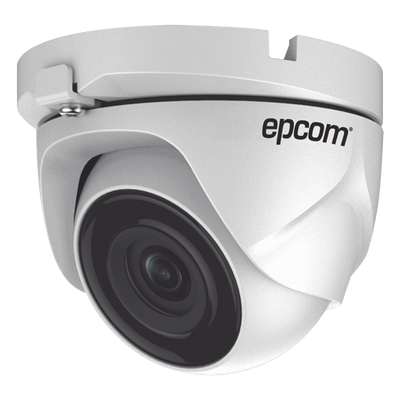 Cámara Turret TURBOHD / 2 Megapixel 1080p / Gran Angular 103° / IR EXIR 20 m (65.6 ft) / IP66 / Multiformato TVI-AHD-CVI-CVBS / Metal