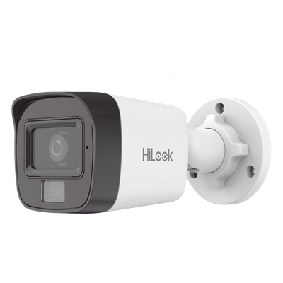 Cámara Bala IP / 2 Megapixel / Dual Light 20 m (65.6 ft) IR + 15 m (49.2 ft) Luz Blanca / Ángulo 101° / AcuSense Lite / IP67 / PoE