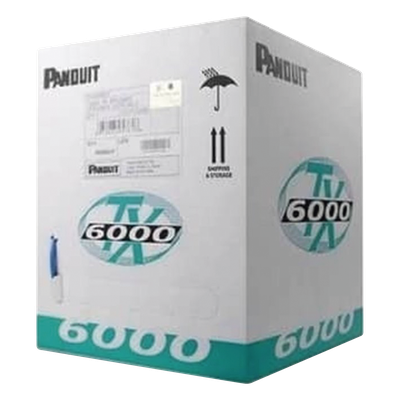 Bobina Cable UTP / Categoría 6 Mejorado / 305 m (1000 ft) / 23 AWG / 4 Pares / PVC CM / Reelex
