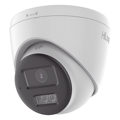 Cámara Turret TURBOHD / 2 Megapixel / Dual Light 40 m (131.2 ft) / Audio Bidireccional / ColorVu / IP67 / dWDR
