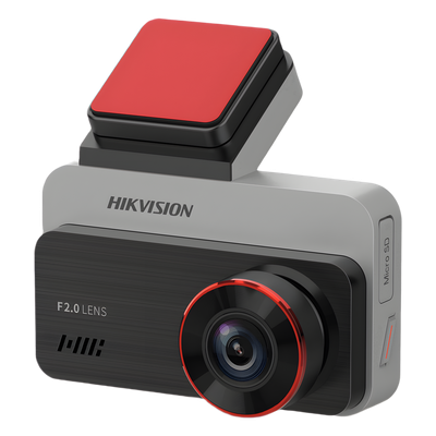 Dashcam Doble Lente / 2 Megapixel 1080p Frontal e Interior / Gran Angular 128° / WiFi / Pantalla IPS 3" / H.265 / G-Sensor / Micro SD 256GB