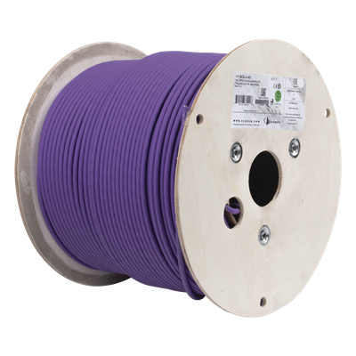 Bobina de Cable U/UTP / Cat6A / 23 AWG / LS0H / 305 m (1000 pies) / 500 MHz / 10GBase-T