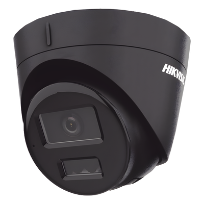 Cámara Turret IP / 4 Megapixel / Dual Light 30 m (98.4 ft) / WDR 120 dB / AcuSense Lite / IP67 / PoE / Micrófono Integrado