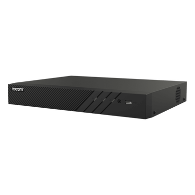 DVR Pentahíbrido / 32 Canales / 16 TURBOHD + 16 IP / 8 Megapixel (4K) / Audio Bidireccional / AcuSense / H.265+ / HDMI y VGA 4K