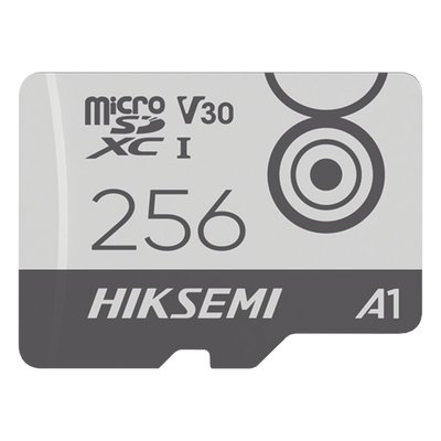 Tarjeta MicroSD / 256 GB / Lectura 100 MB/s / Escritura 90 MB/s / Clase 10 U3 V30 / TLC NAND / Rango -25°C a 85°C / Grabación 4K Móvil 24/7