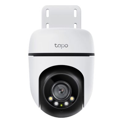 Cámara PTZ IP / 2K 3 Megapixel / 360° Panorámica Horizontal / 130° Vertical / Visión Nocturna Color / IR 29.9 m (98 ft) / Wi-Fi 2.4 GHz / IP65