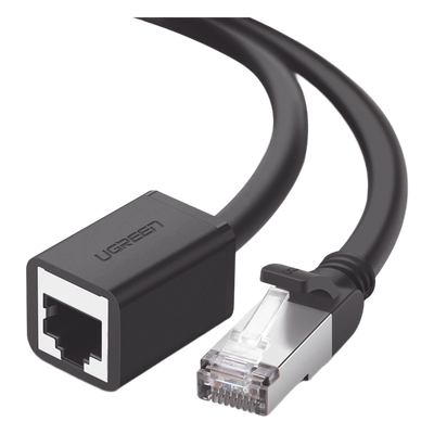 Cable de Extensión Ethernet Cat6 / F/UTP / Macho a Hembra / 5 Metros (16.40 Pies) / 1000Mbps / 250MHz / Cobre Puro / 568B